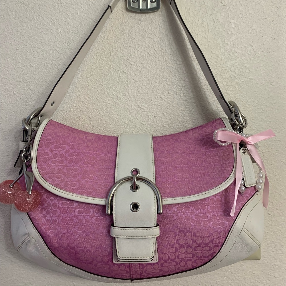 Vintage coach custom dyed soho.